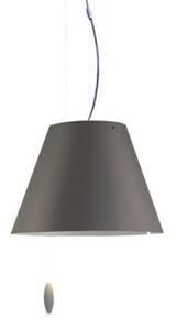 Lampa Wisząca Luceplan, szary, jadalnia, tworzywo sztuczne