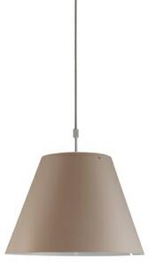 Lampa Wisząca Luceplan, brąz rdzawy, jadalnia, aluminium