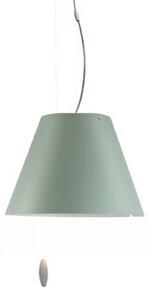 Lampa Wisząca Luceplan, zielony, salon, tworzywo sztuczne