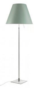 Lampa Podłogowa Luceplan, zielony, salon, aluminium