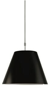 Lampa Wisząca Luceplan, czarny, jadalnia, aluminium
