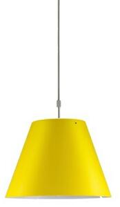Lampa Wisząca Luceplan, żółty, jadalnia, aluminium
