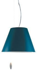 Lampa Wisząca Luceplan, niebieski, jadalnia, tworzywo sztuczne