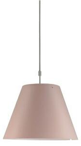 Lampa Wisząca Luceplan, pudrowy róż, jadalnia, aluminium