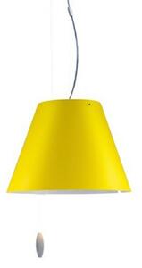 Lampa Wisząca Luceplan, żółty, jadalnia, tworzywo sztuczne