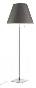 Lampa Podłogowa Luceplan, szary, salon, aluminium