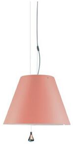 Lampa Wisząca Luceplan, pudrowy róż, jadalnia, aluminium
