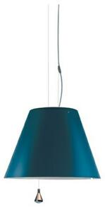 Lampa Wisząca Luceplan, niebieski, jadalnia, aluminium