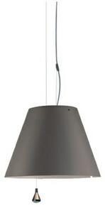 Lampa Wisząca Luceplan, szary, jadalnia, aluminium