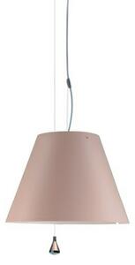 Lampa Wisząca Luceplan, pudrowy róż, jadalnia, aluminium