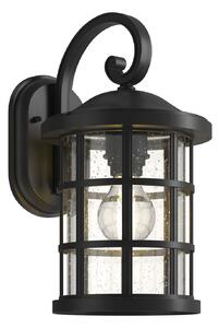 Zewnętrzna Lampa Lindby, Ankea, ściemnialny, czarny, balkon, tworzywo sztuczne, antyczny
