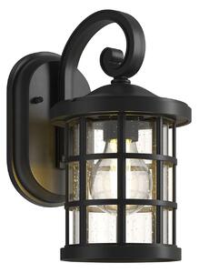 Zewnętrzna Lampa Lindby, Ankea, ściemnialny, czarny, balkon, tworzywo sztuczne, antyczny