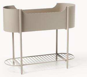 Osłonka na doniczkę z metalu Taru, W 65 cm