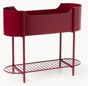 Osłonka na doniczkę z metalu Taru, W 65 cm