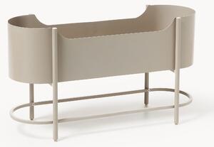 Osłonka na doniczkę z metalu Taru, W 45 cm