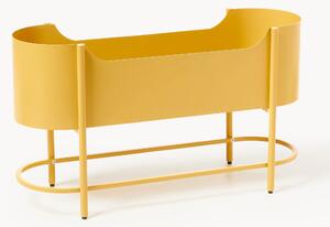 Osłonka na doniczkę z metalu Taru, W 45 cm