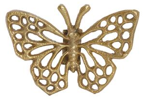 Metalowa dekoracja ścienna 10x7 cm Butterfly – Light & Living