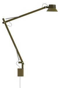 Lampa Ścienna Muuto, brąz rdzawy, gabinet | pracownia, aluminium
