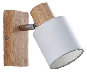 Lampa Sufitowa Lindby, Wanessa, ściemnialny, drewniany, salon, drewno, nowoczesny