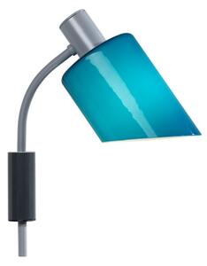 Lampa Ścienna Nemo Lighting, niebieski, salon, metal