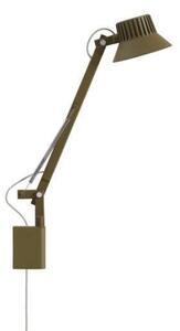 Lampa Ścienna Muuto, brąz rdzawy, gabinet | pracownia, aluminium