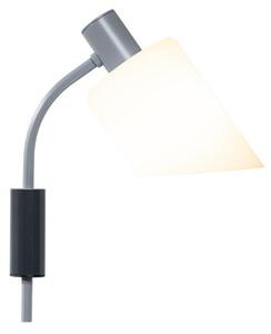 Lampa Ścienna Nemo Lighting, biały, salon, metal