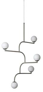 Lampa Wisząca Pholc, metaliczny, salon, metal
