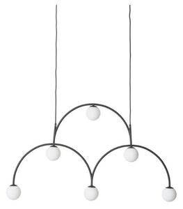 Lampa Wisząca Pholc, czarny, jadalnia, metal
