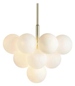 Lampa Wisząca Markslöjd, złoty | mosiężny, salon, szkło
