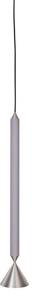 Apollo 59 Lampa Wisząca Light Grey/Polished Aluminium