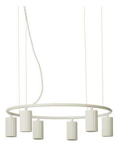 Lampa Wisząca Pholc, beżowy, jadalnia, aluminium