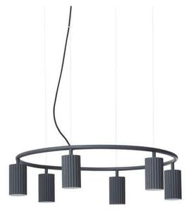 Lampa Wisząca Pholc, czarny, jadalnia, aluminium