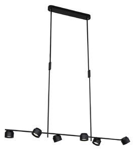 Lampa Wisząca Paulmann, Puric Pane I, ściemnialny, czarny, salon, metal, nowoczesny