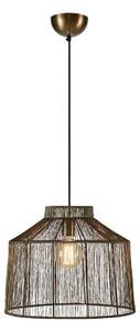 Lampa Wisząca Markslöjd, Capanna, ściemnialny, antyczny mosiądz, salon, metal