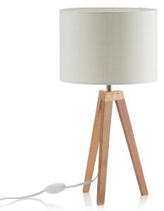 Lampa Stołowa Markslöjd, KULLEN, drewniany, salon, drewno, nowoczesny