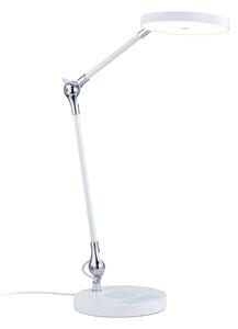 Lampa Stołowa Paulmann, Numis, ściemnialny, biały, gabinet | pracownia, metal, nowoczesny