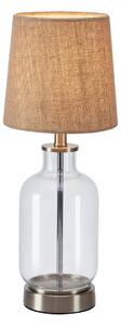 Lampa Stołowa Markslöjd, Costero, beżowy, salon, szkło