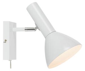 Lampa Ścienna Markslöjd, Metro, biały, sypialnia, metal