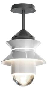 Zewnętrzna Lampa MARSET, Santorini, ściemnialny, biały, szkło, design