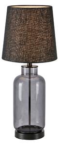 Lampa Stołowa Markslöjd, Costero, czarny, salon, szkło