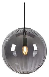 Lampa Wisząca Markslöjd, czarny, salon, szkło