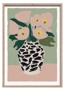 Obraz drukowany z ramą w zestawie 50x70 cm Spotted Vase – Styler