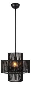 Lampa Wisząca Markslöjd, Soga, czarny, salon, inny materiał
