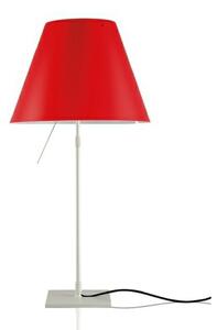 Lampa Stołowa Luceplan, czerwony, salon, aluminium