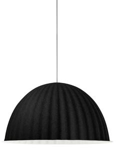 Lampa Wisząca Muuto, ściemnialny, czarny, jadalnia, tkanina | tekstylia