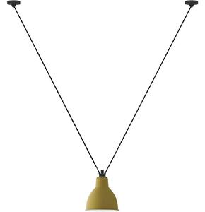 Lampa Wisząca Lampe Gras, żółty, salon, metal