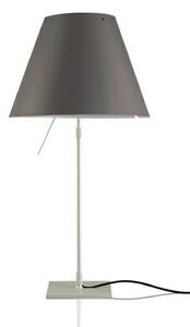 Lampa Stołowa Luceplan, szary, salon, aluminium