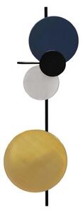 Lampa Ścienna PLEASE WAIT to be SEATED, niebieski, salon, metal