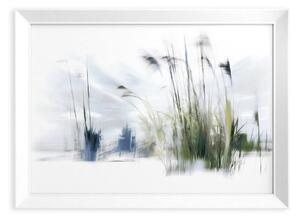 Obraz drukowany z ramą w zestawie 56x75 cm Blue Grasses – Styler