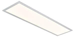 Lampa Sufitowa Lindby, Kjetil, ściemnialny, szary, gabinet | pracownia, tworzywo sztuczne, nowoczesny